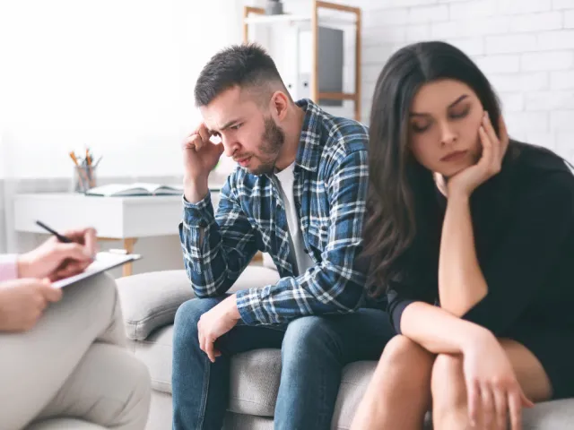 Un couple ne s'entend plus et souhaite divorcer.